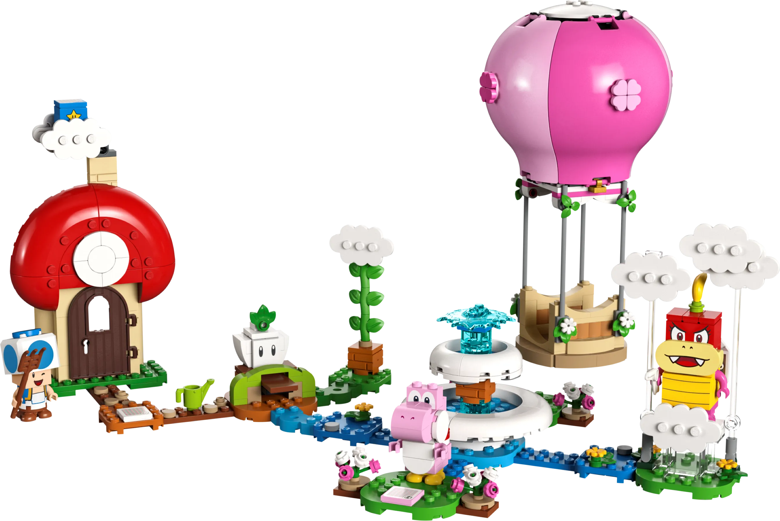 LEGO 71419-1 Peach's Garden Balloon Ride Expansion Set