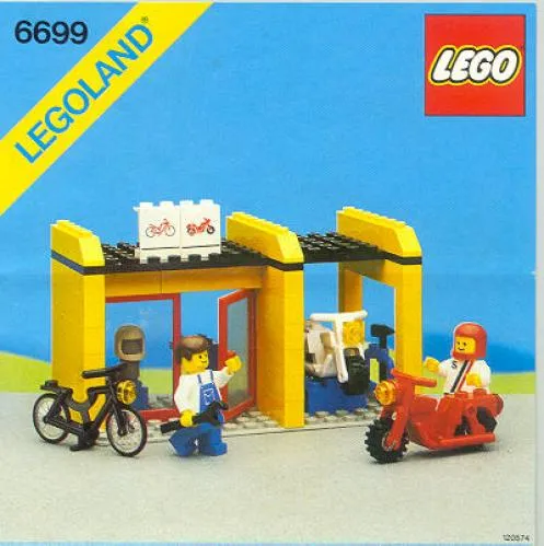 LEGO 6699-1 Cycle Fix-It Shop