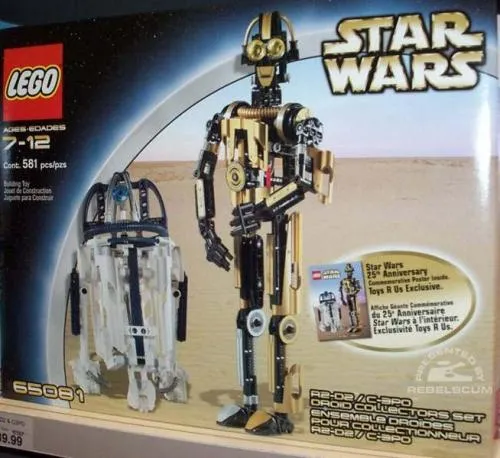 LEGO 65081-1 R2-D2 / C-3PO Droid Collectors Set