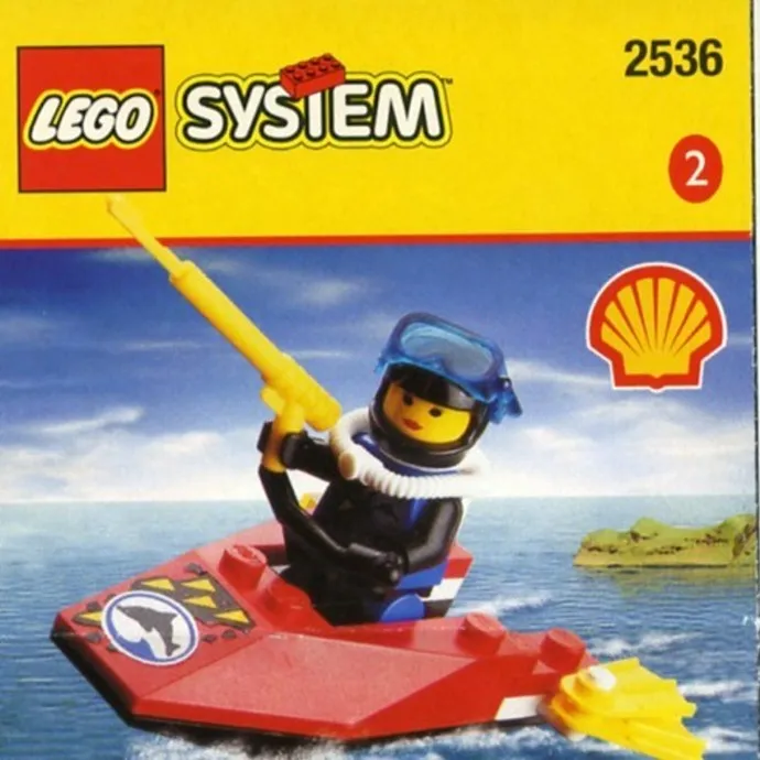 LEGO 2536-1 Divers Jet Ski