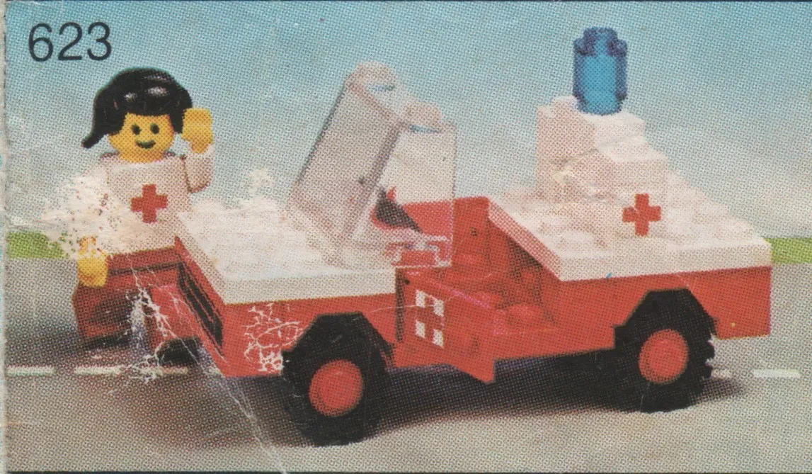 LEGO 623-1 Medic's Car