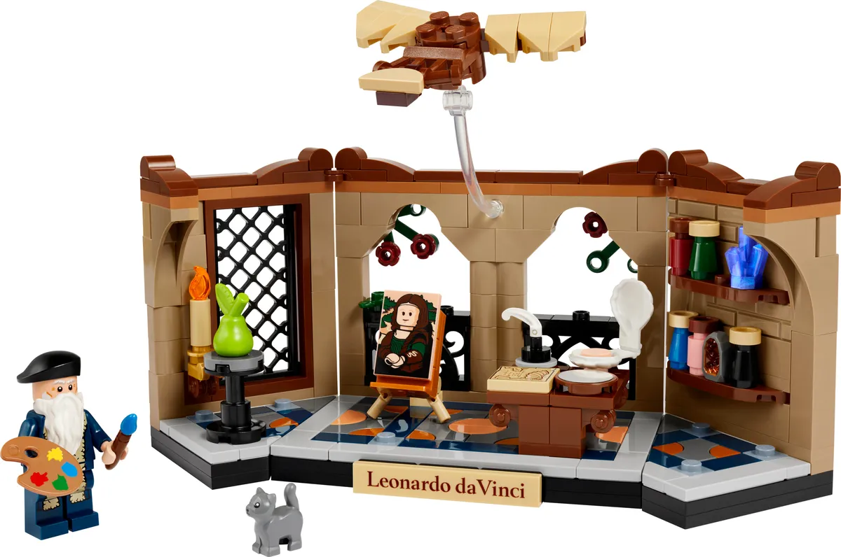 LEGO 40902-1 Tribute to Leonardo da Vinci