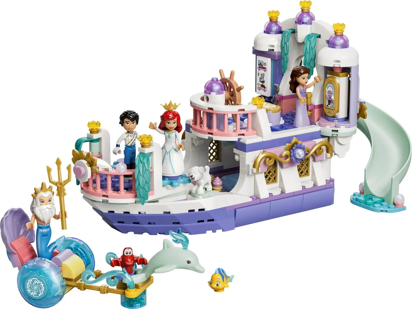 LEGO 43299-1 Ariel's Royal Wedding Boat