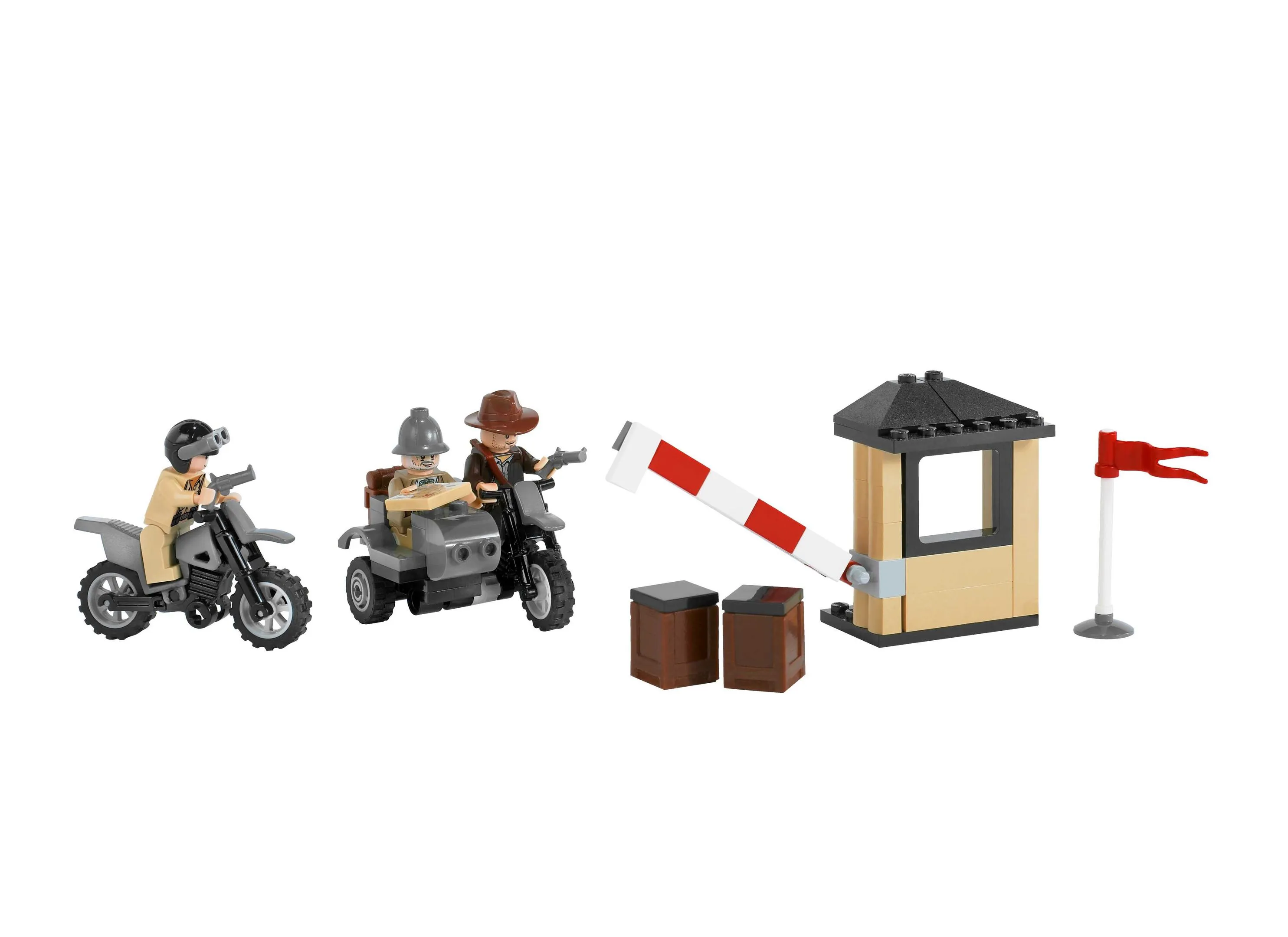 LEGO 7620-1 Indiana Jones Motorcycle Chase