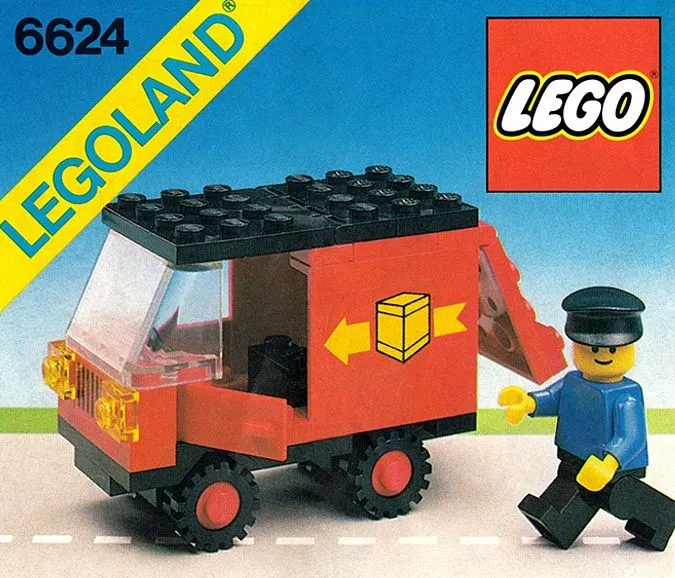 LEGO 6624-1 Delivery Van