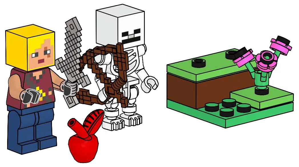 LEGO 662409-1 Hero with Skeleton