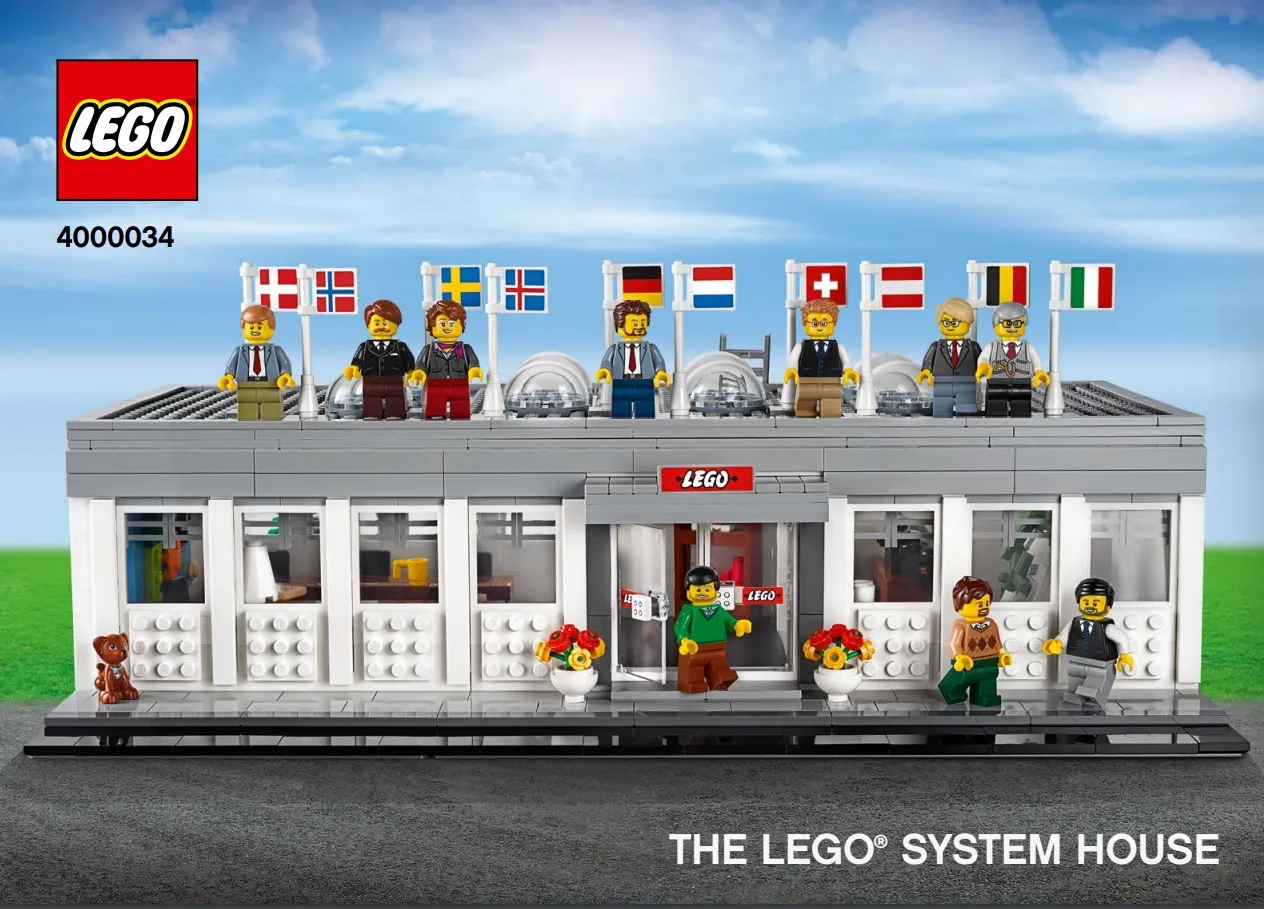 LEGO 4000034-1 The LEGO System House