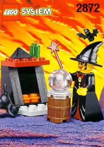 LEGO 2872-1 Witch and Fireplace