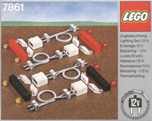 LEGO 7861-1 Lighting Set Electric 12v
