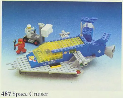 LEGO 487-1 Space Cruiser