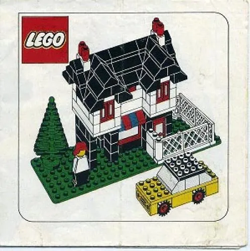 LEGO WEETABIX4-1 House and Car