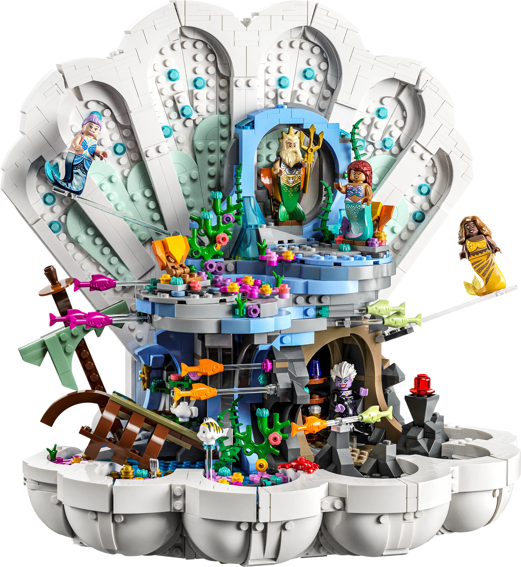 LEGO 43225-1 The Little Mermaid Royal Clamshell