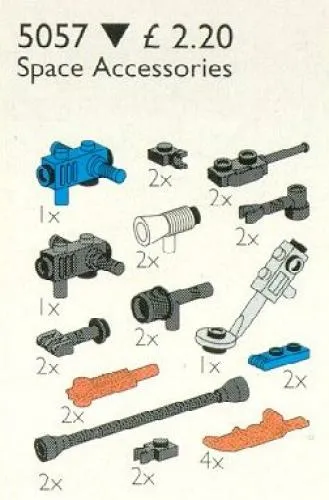 LEGO 5057-1 Space Accessories