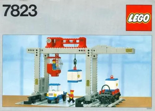 LEGO 7823-1 Container Crane Depot