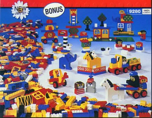 LEGO 9280-1 Giant Lego Dacta Basic Set