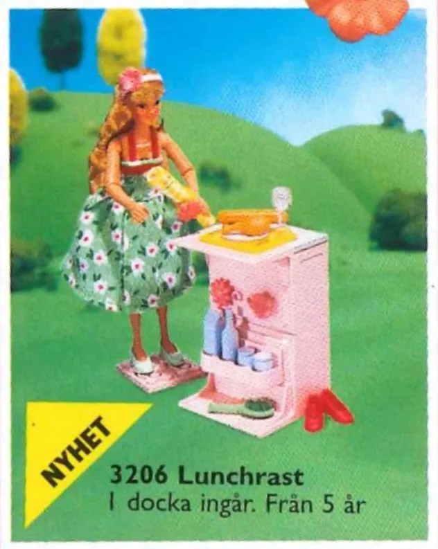 LEGO 3206-1 Ashley's Snack Time (Emma Making Lunch)