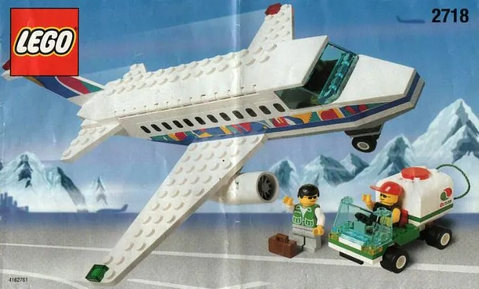 LEGO 2718-1 Aircraft and Ground Crew (Air 2000 Version)