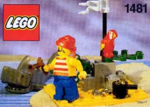 LEGO 1481-1 Desert Island