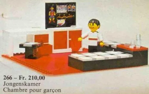 LEGO 266-1 Child's Bedroom