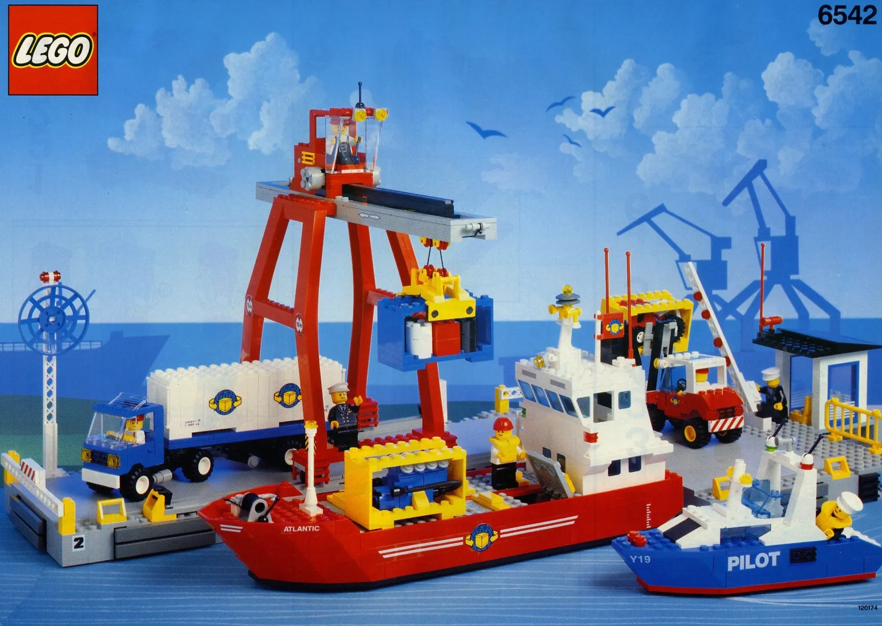LEGO 6542-1 Launch & Load Seaport