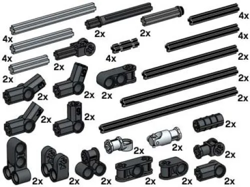LEGO 10074-1 Cross Axles