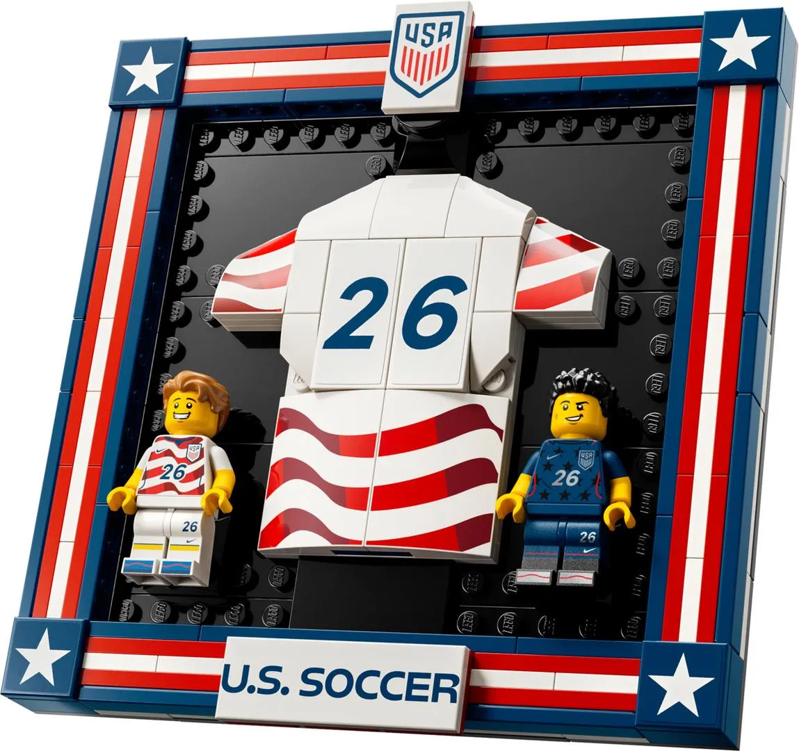 LEGO 43033-1 2026 U.S. Soccer National Team Jersey