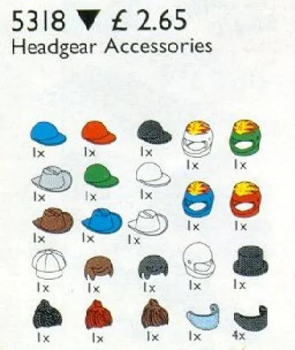 LEGO 5318-1 Head Wear