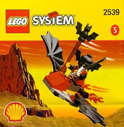 LEGO 2539-1 Fright Knights Flying Machine