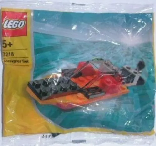 LEGO 7218-1 Orange Speedboat