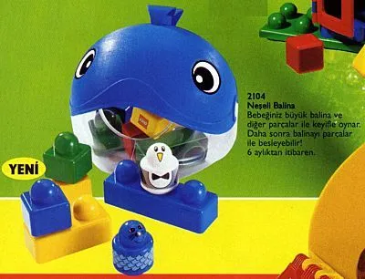 LEGO 2104-1 Wilma Whale