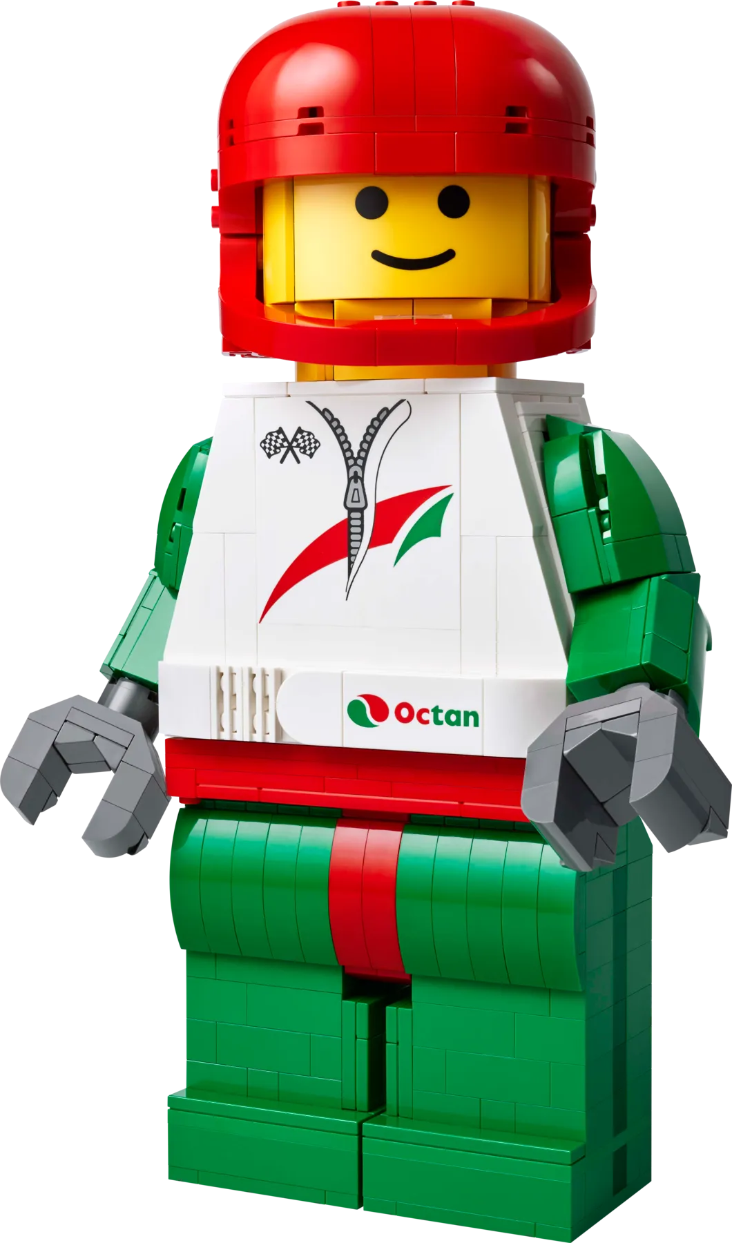 LEGO 40819-1 Up-Scaled Racing Driver Minifigure