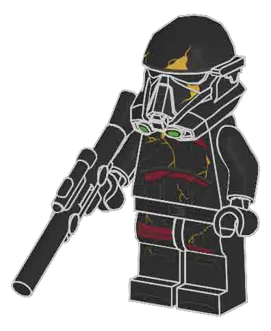 LEGO L0002239-1 Death Trooper
