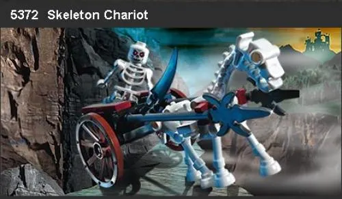 LEGO 5372-1 Skeleton Chariot