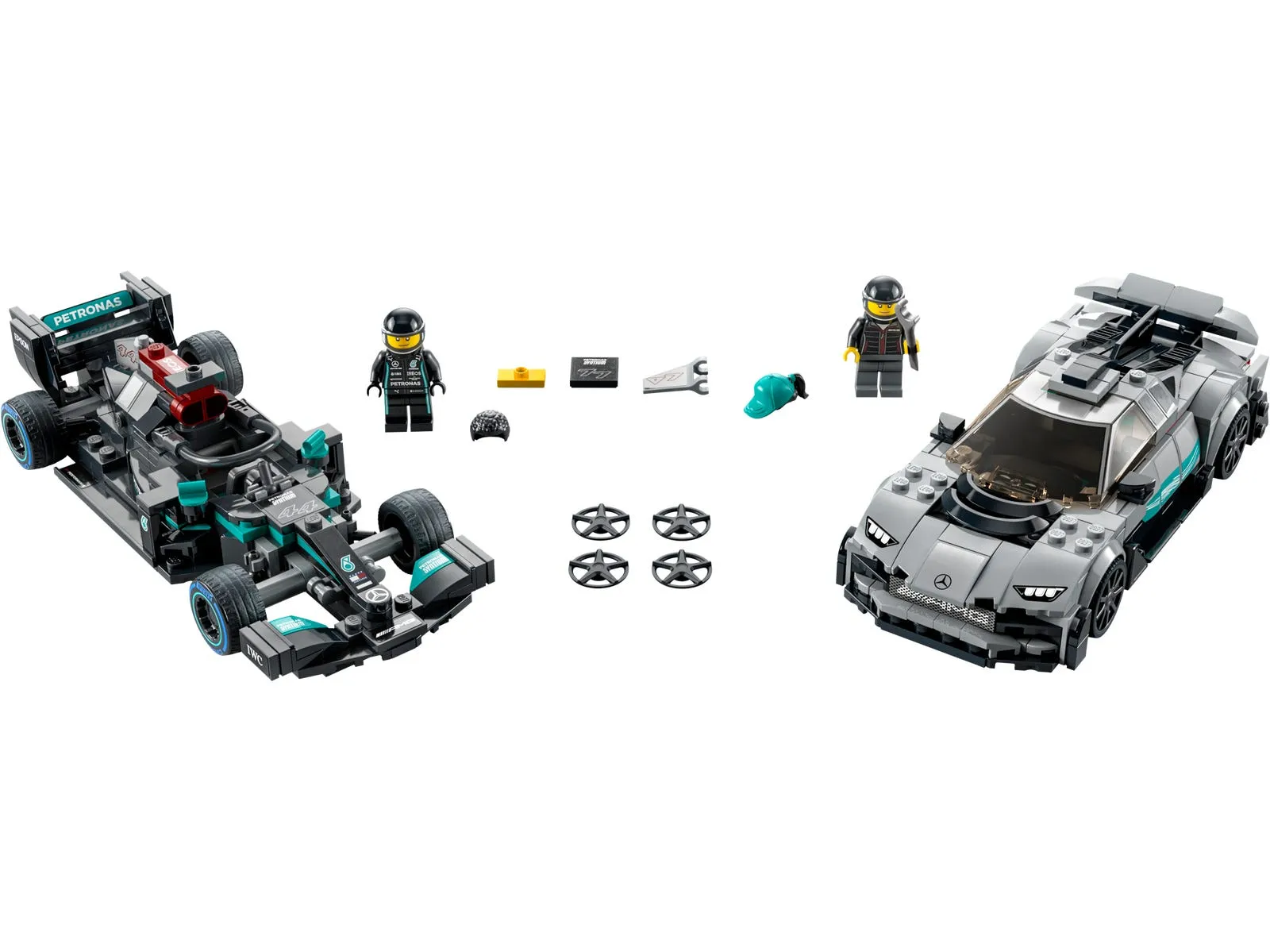 LEGO 76909-1 Mercedes-AMG F1 W12 E Performance & Mercedes-AMG Project One