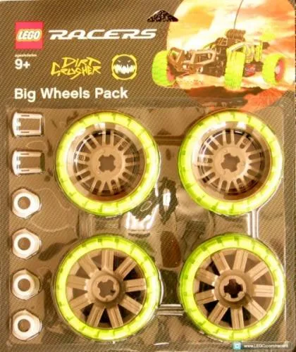 LEGO 4286025-1 Big Wheels Pack Dirt Crusher (Green)