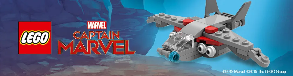 LEGO CAPTAINMARVEL-1 Mini Captain Marvel Ship