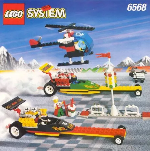 LEGO 6568-1 Drag Race Rally