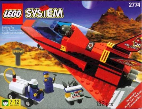LEGO 2774-1 Airshow (Red Tiger)