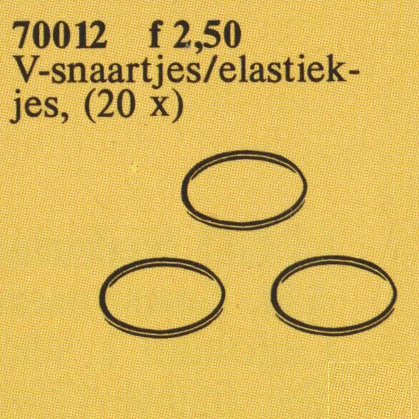 LEGO 70012-1 Rubber Bands