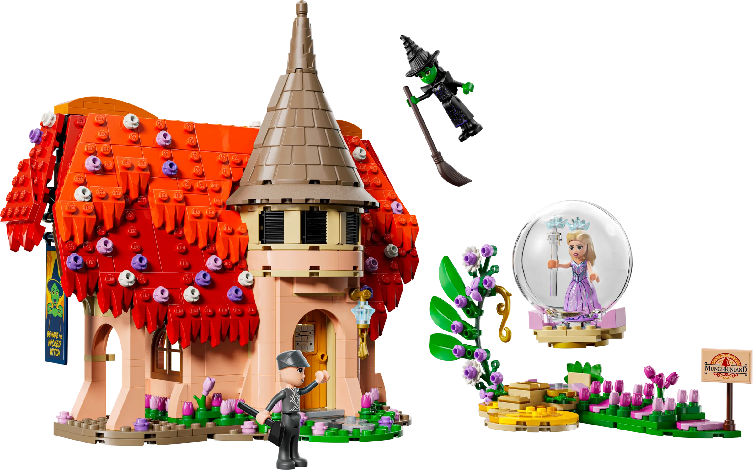 LEGO 75690-1 Glinda & Elphaba Visit Munchkinland