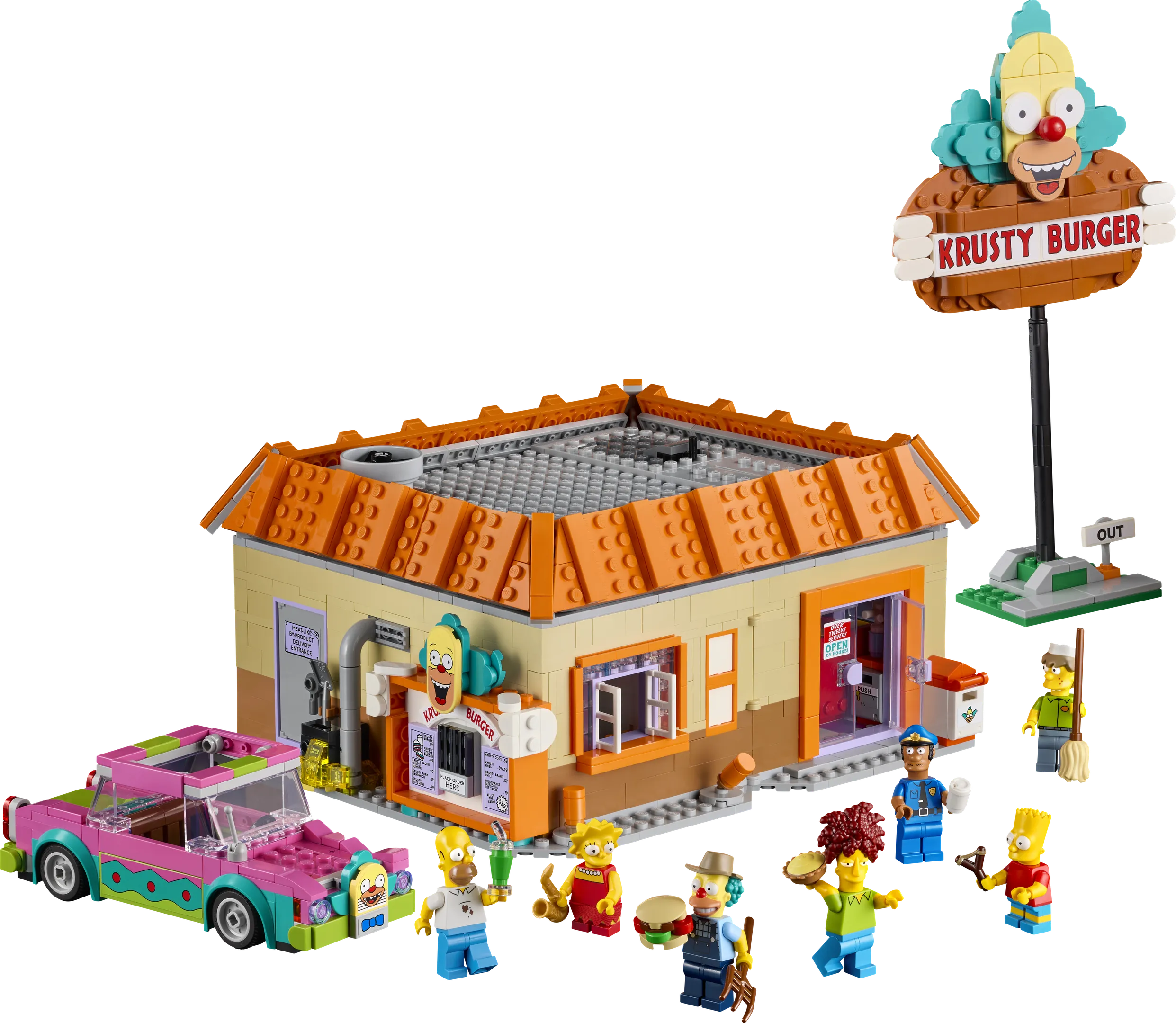 LEGO 10352-1 The Simpsons: Krusty Burger