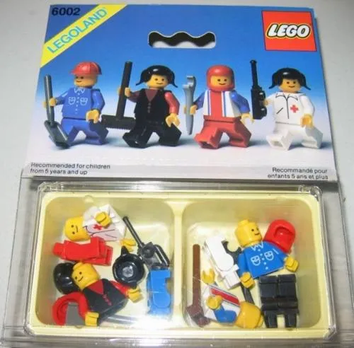 LEGO 6002-1 Town Figures