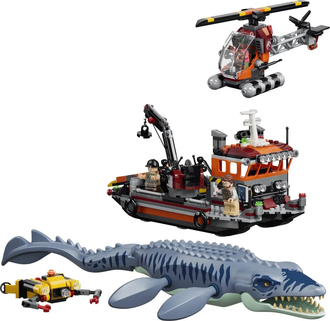 LEGO 77983-1 Mosasaurus Dinosaur Boat Attack