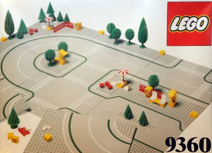 LEGO 9360-1 Roadplates and Scenery