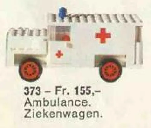 LEGO 373-2 Ambulance