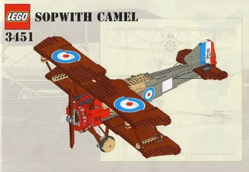 LEGO 3451-1 Sopwith Camel