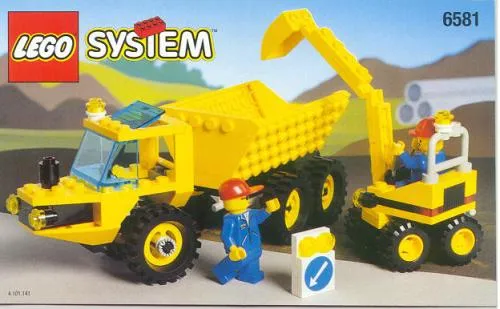 LEGO 6581-1 Dig 'N' Dump