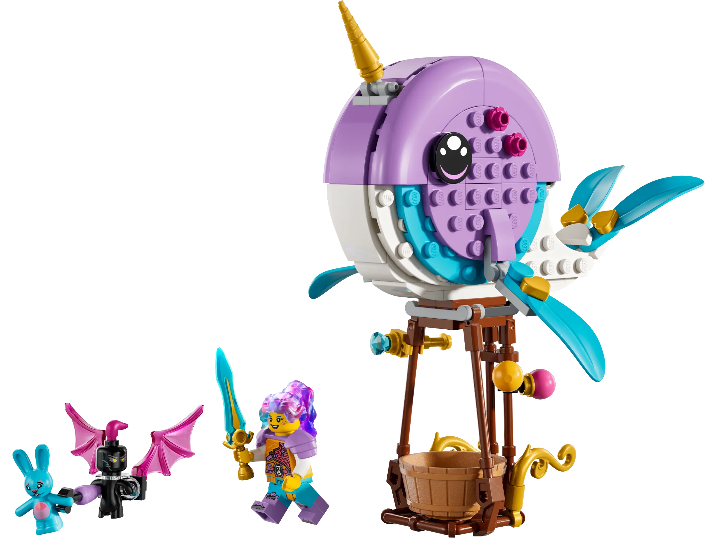 LEGO 71472-1 Izzie's Narwhal Hot-Air Balloon