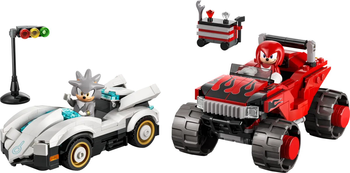 LEGO 77118-1 Silver's Car vs. Knuckles' Monster Truck