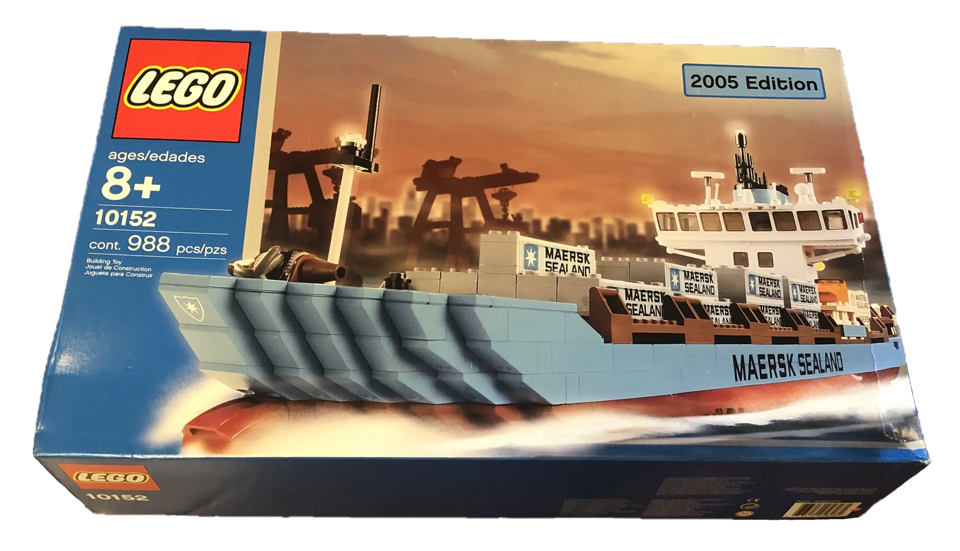LEGO 10152-2 Maersk Sealand Container Ship 2005 Edition